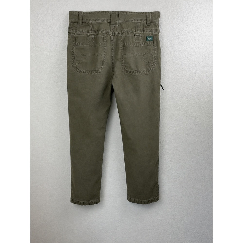 G.H. Bass & Co Men's 32x30 Olive Green Cargo Utility Pants Outdoor Workwear
